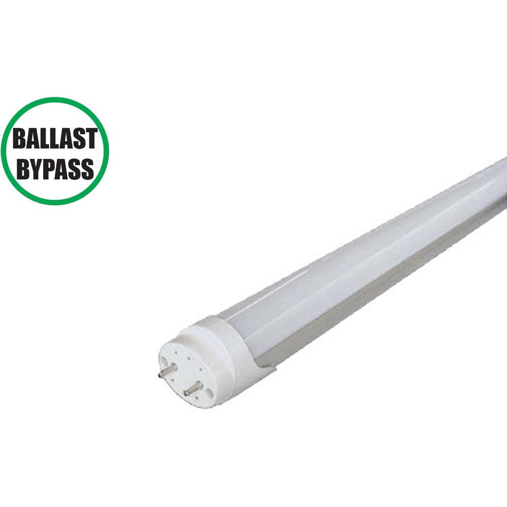 36W 8ft LED T8 Ballast Bypass Double Ended Power Frosted G13 - LEDone - CSLED