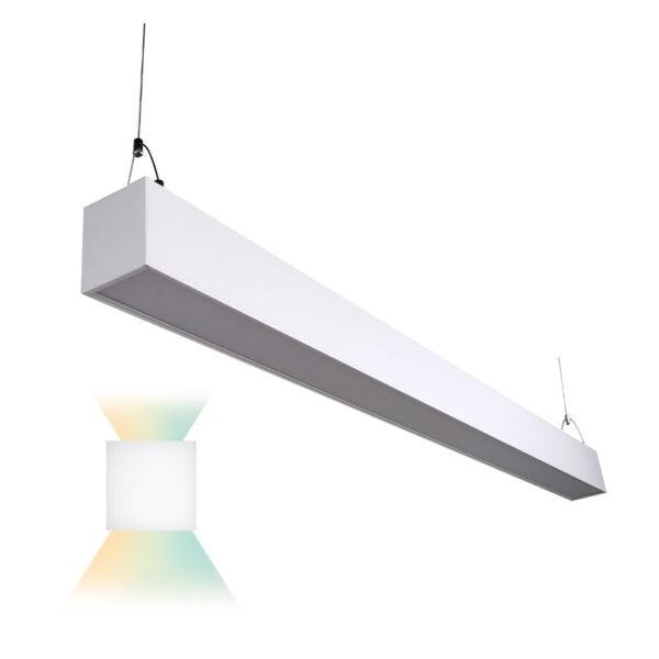 LED Linear Commercial Fixture - White Housing — CSLED AZ LLC