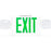 LED LED Emergency Exit Sign and Light Combo Green - CSLED